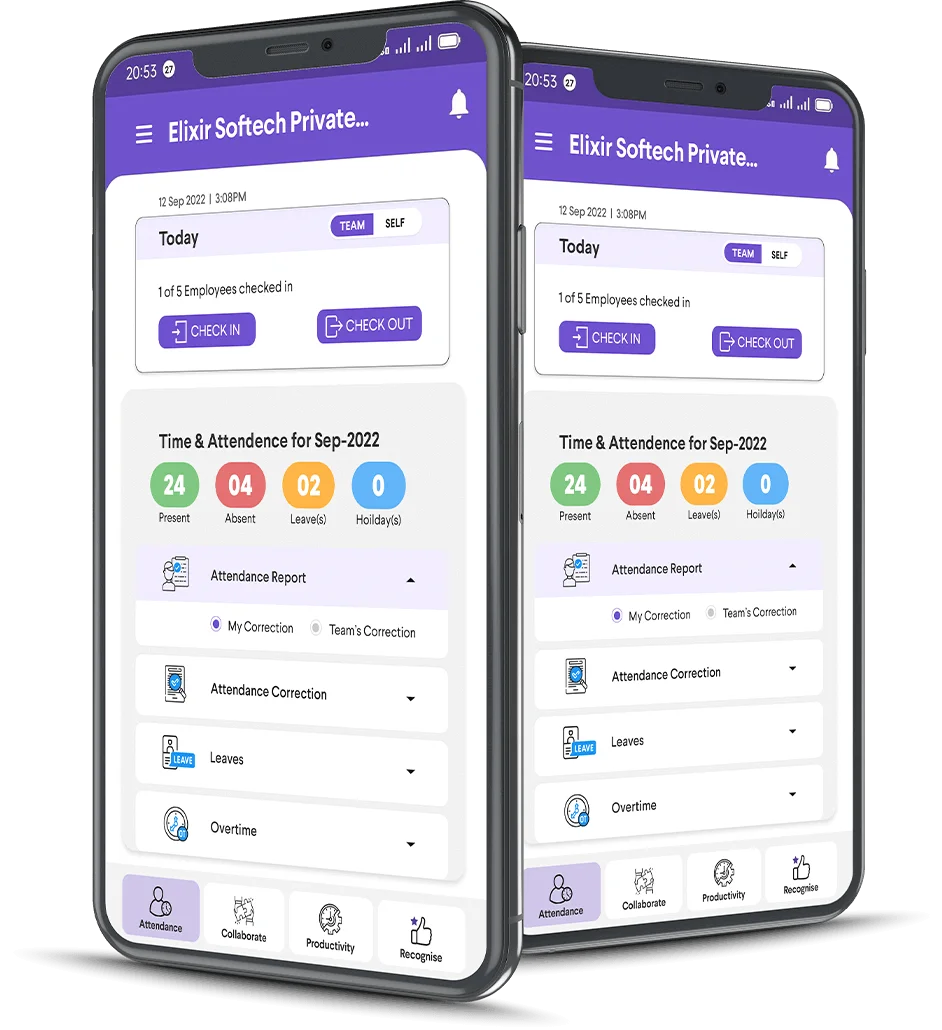App screen